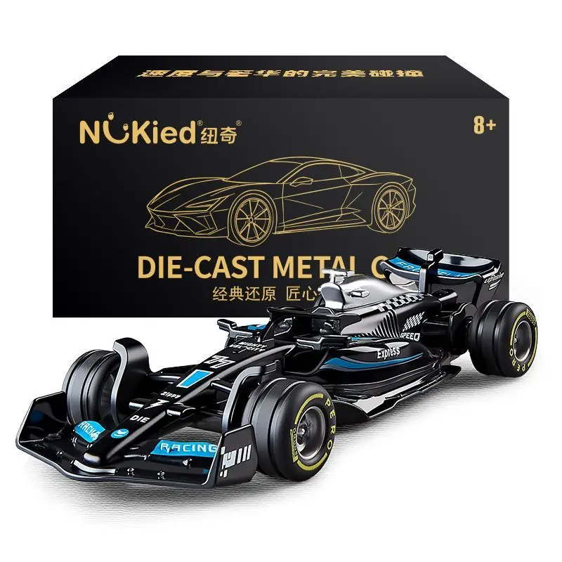 

Simulation car F1 model formula racing car, children's sliding toy car, alloy ornaments, men's gift