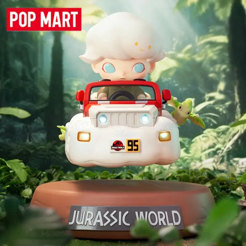 POPMAR DIMOO Jurassic Dinosaur Series Magnetic Suspension 100% Original Genuine Collection Model Doll Toys Realshot Collection