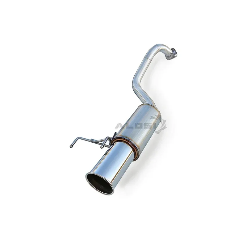 High-performance Exhaust Catback System for Honda Fit GE81.3 1.5 2008-2013 Ss304 Straight-through Exhaust Pipe Power Upgrade