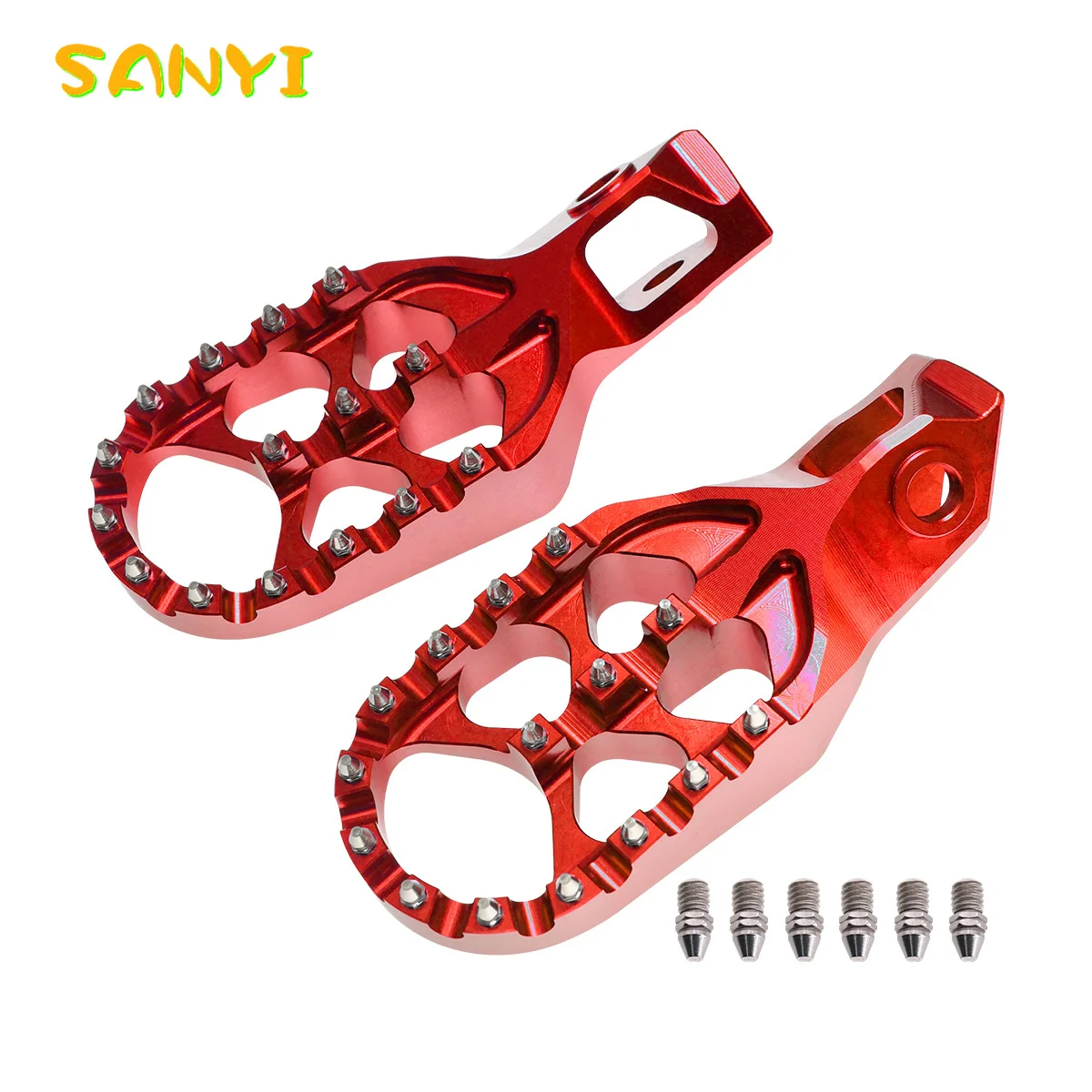 For GasGas EC250 EC300 EC EX ECF EXF MCF 250 350 450 MC125 MC250 2024 2025 For KTM EXC SXF TE FE CNC Foot Peg Footrest Pedals