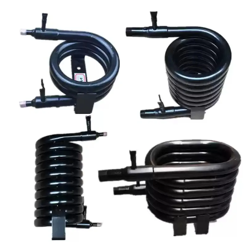 New Coil Heat Exchanger Ice Maker Serpentine Condenser Air Conditioning Heat Pump Heat Exchanger 0.5HP Fresh Water Cooling Pipe