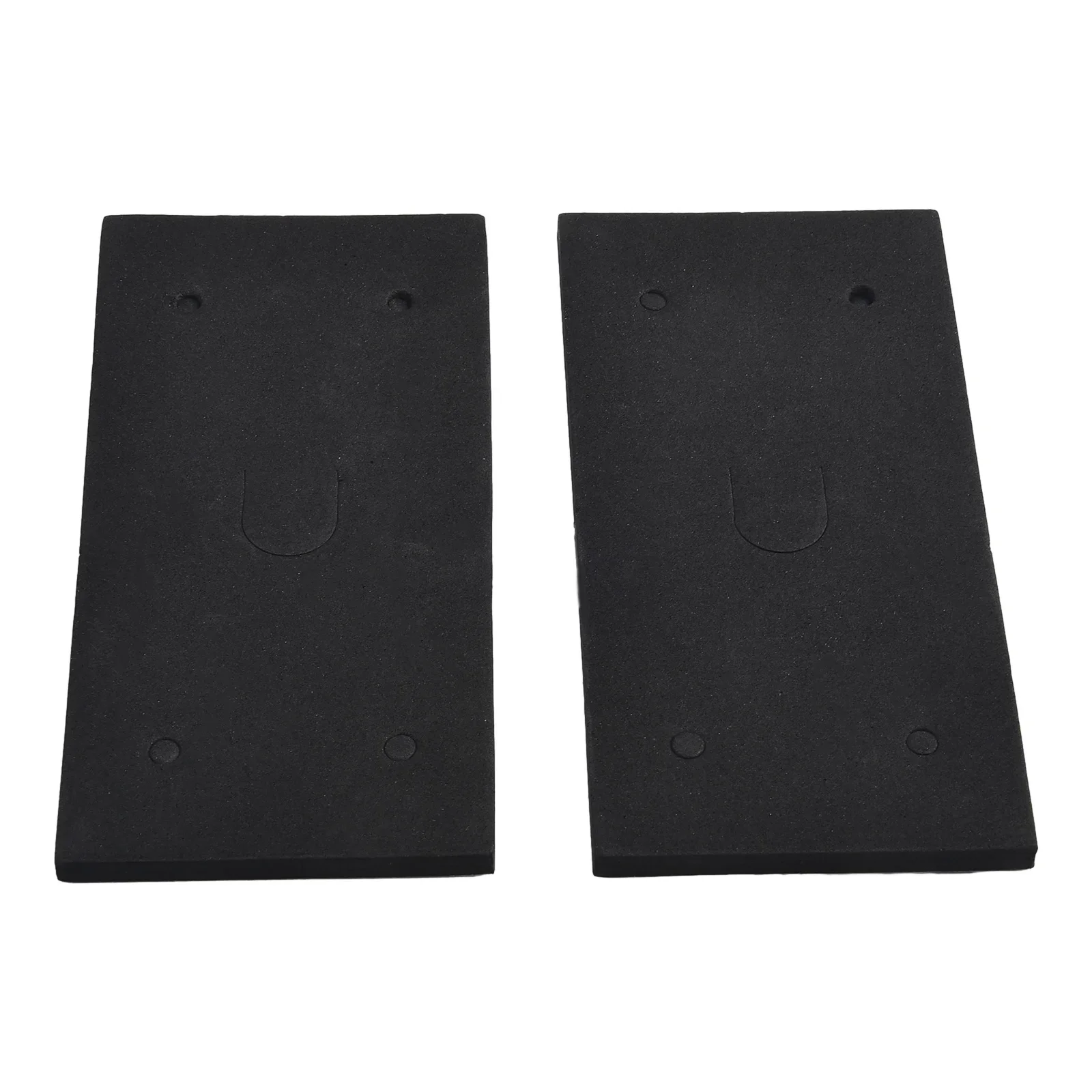 Accessories Brand New High Quilaty Sander Back Pads Square Replacement Sandpaper 2 Pcs Black Easy Installation
