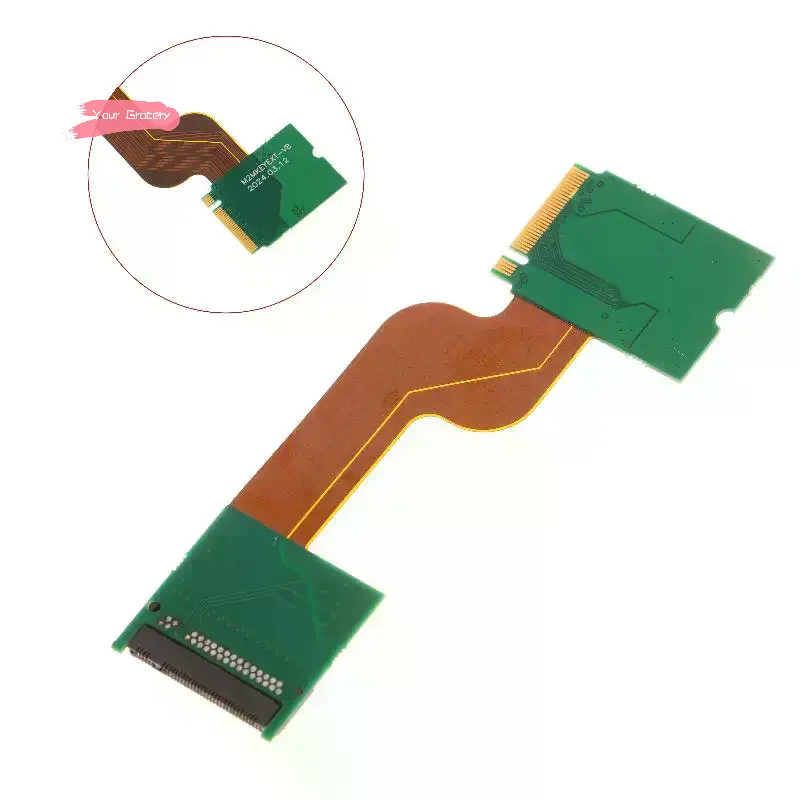 1Pc Steam Deck Oled SSD Hard Drive Conversion Flexible PCB PCIe4.0 M.2 2230 To 2280 Cable 4T 8T Adapter Module