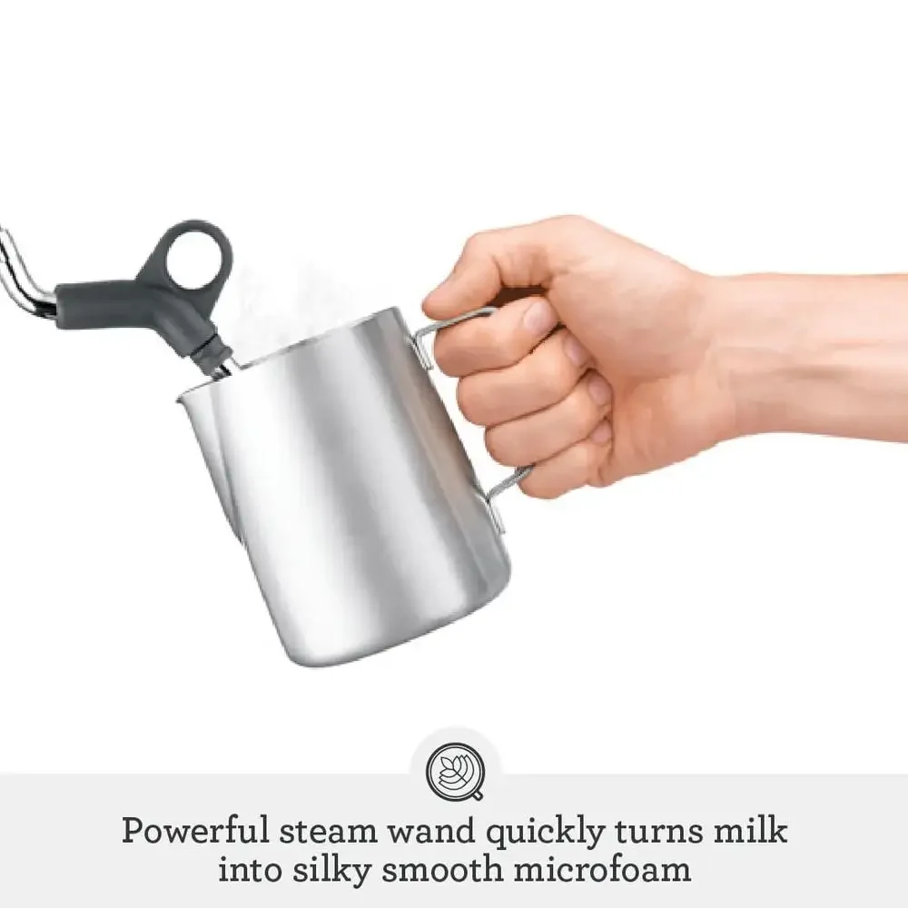 ماكينة تحريض الإسبريسو مع تحكم حجمي، ضغط منخفض، ما قبل الضغط، درجة حرارة PID، تحكم رقمي، ميكروفوم يدوي