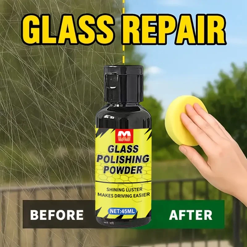 Glass Scratch Repair Pro Kit – Permanently Restore Clarity & Smooth The Professional-Grade Solution for Windows,Eyeglass Lenses