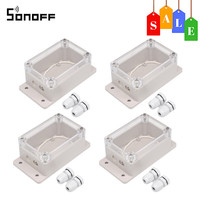 IP66 Waterproof Junction Box Waterproof Case Water-resistant Shell For Sonoff Basic/RF/Dual/Pow Smart Home Automation Modules