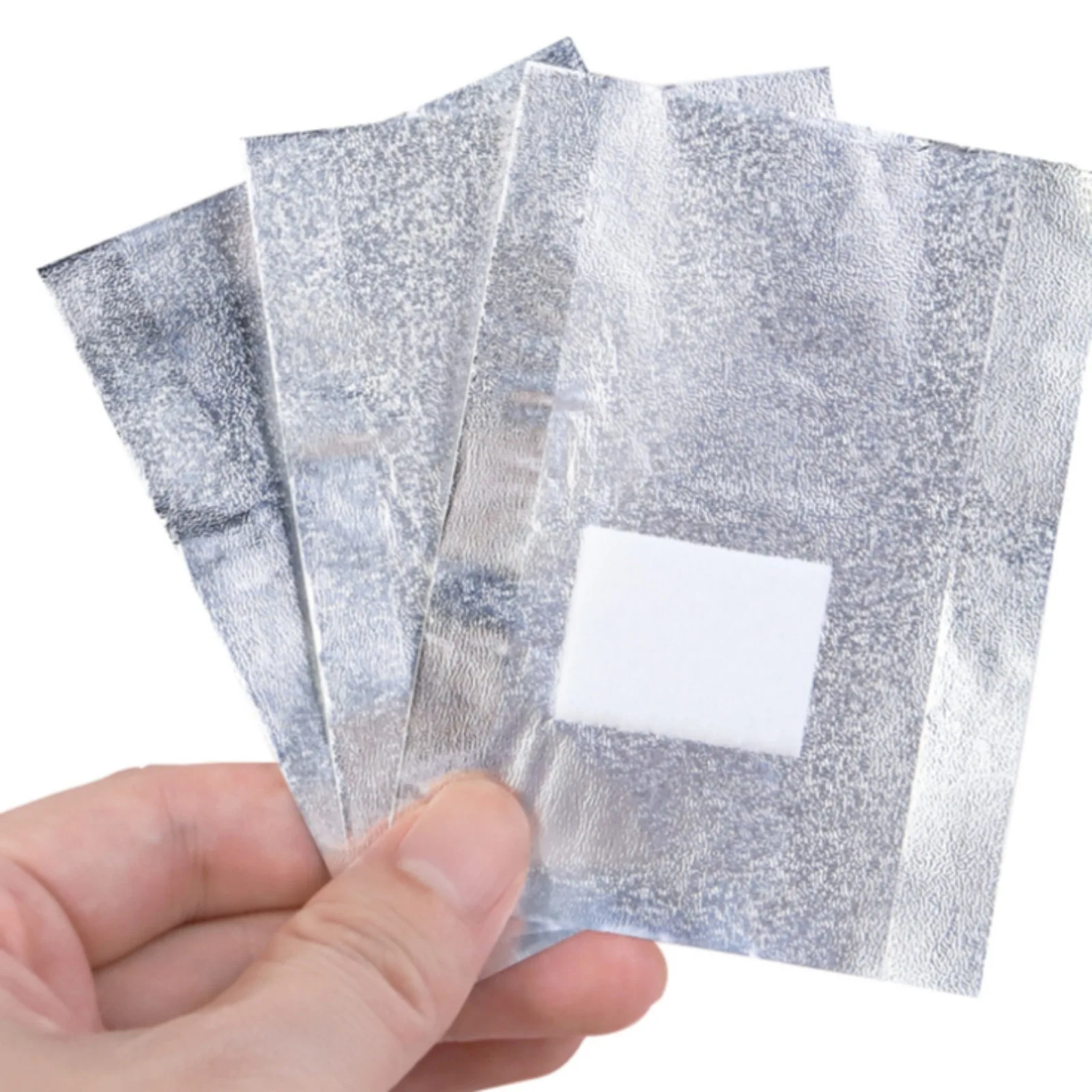 100pcs Bag Aluminum Foil Nail Polish Immersion Nail Polish Nail Removal Wrap NailTowel Gel NailPolish Remover NailPolish Tool