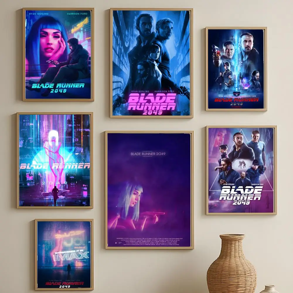 popular Blade Runner 2049 Poster Versatile HD Waterproof Wall Art Self-Adhesive Decor for Any Space Ideal Gift