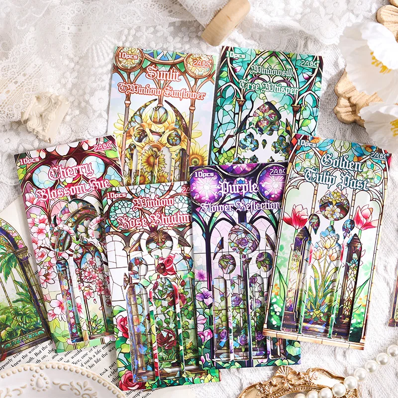 20sets Kawaii Stationery Stickers  Window King Colour Junk Journal Diary Planner Decorative Mobile Sticker Scrapbooking