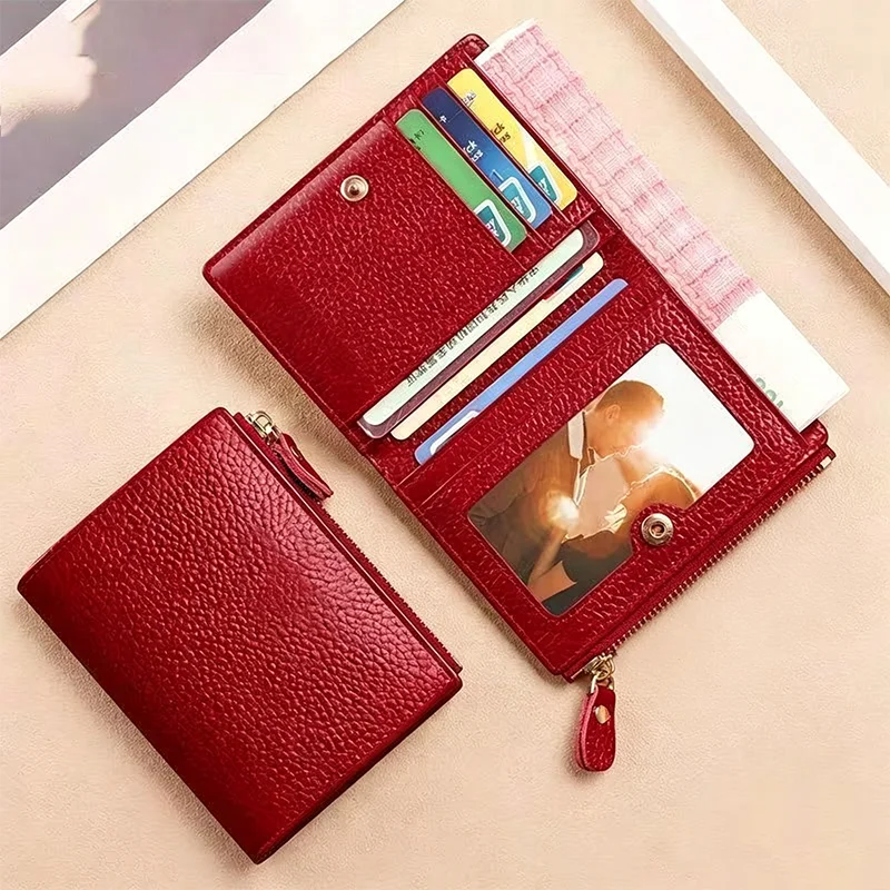 Women's Short Wallet, Exquisite & Elegant Coin Purse, New 2026 Fashion Wallet, Lightweight Foldable Design
