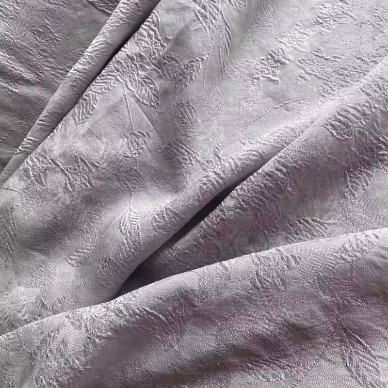 

Окрашенная в травах шелковая жаккардовая креповая ткань для нового китайского стиля, устойчивая к морщинам Cheongsam Hanfu, роскошная ткань для одежды