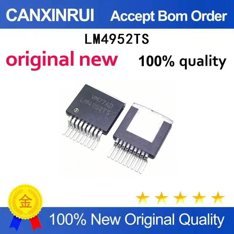 

(5-100 Pieces) Brand new stock LM4952TS LM4952TS TO-263
