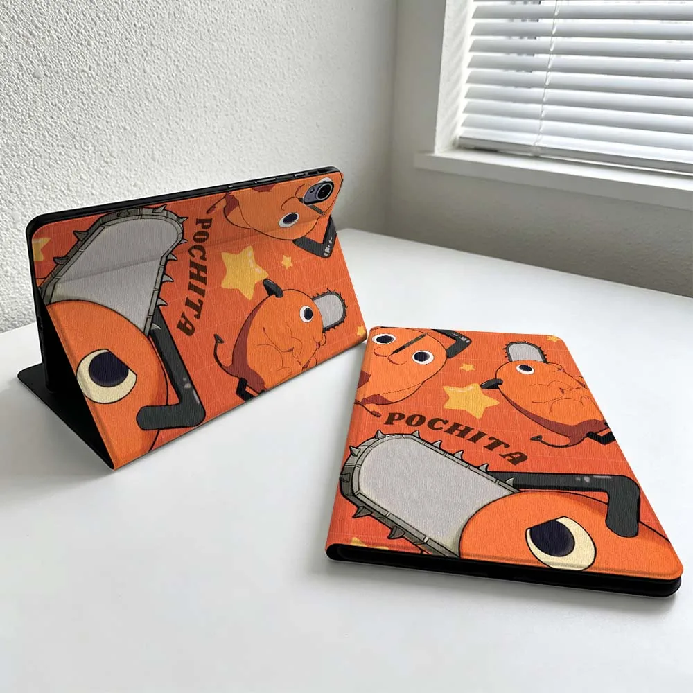 Cute C-Chainsaw Man Anime For Huawei MatePad MediaPad MagicPad Honor Pad 10 9 8 X10 X9 X8 Pro Soft Inch Tablet Case Cover