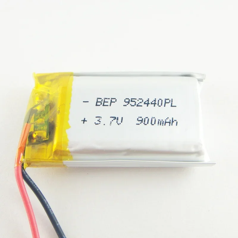 New 952440102440 A 3.7V Brown Polymer Lithium Batteries MP3 Soft Package Lithium Battery Rechargeable Li-ion Cell Good A