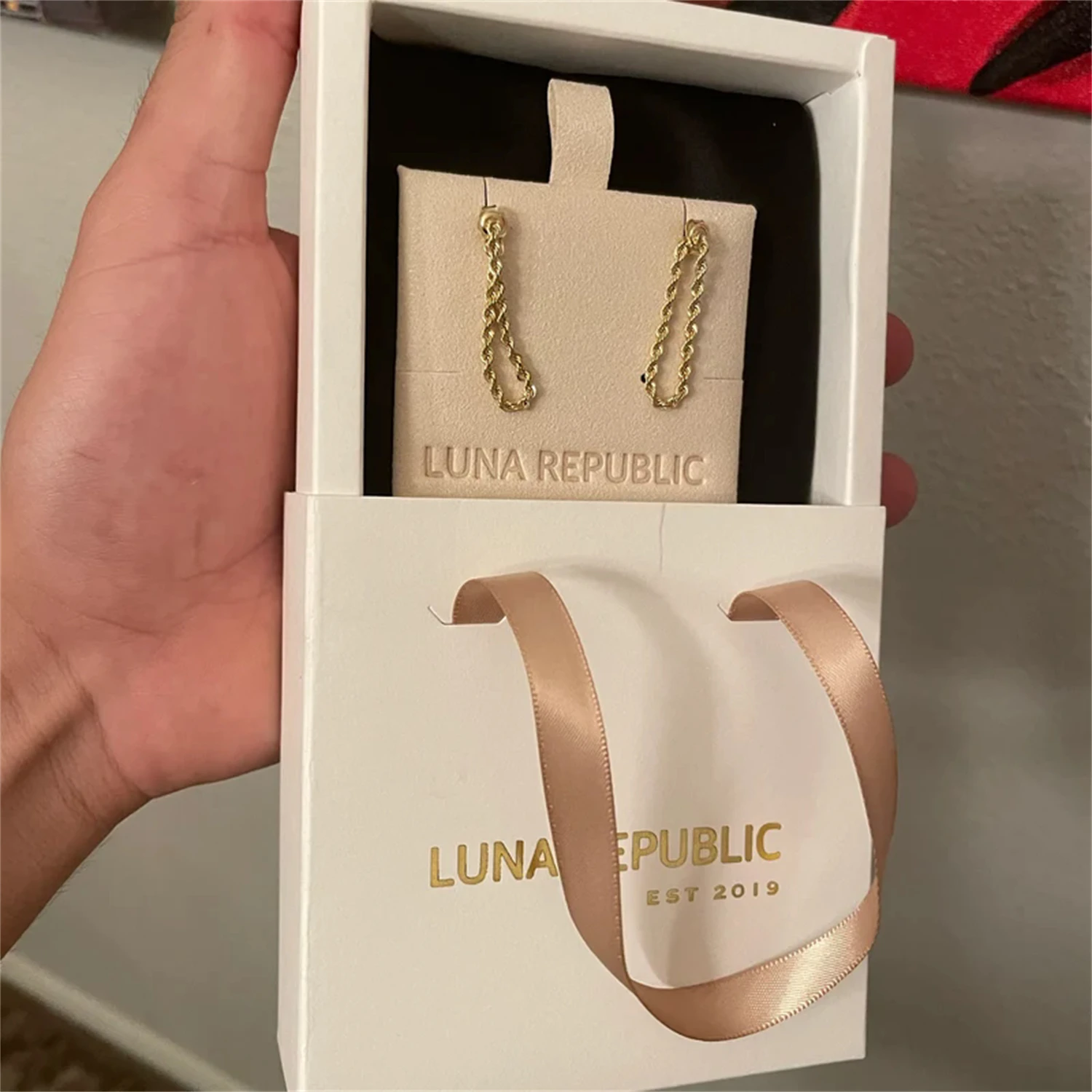 

50 set custom jewelry package pouch bag with insert card Logo printed small earrings necklace packaging bags with button wholesa