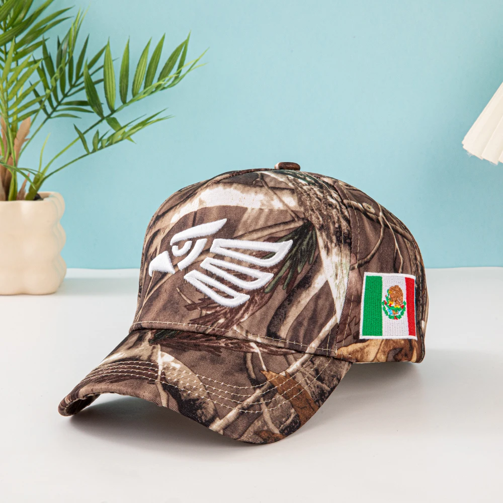 Unisex Mexican Bird Embroidery Baseball Cap Fashion Casual Outdoor Hat for Men And Women