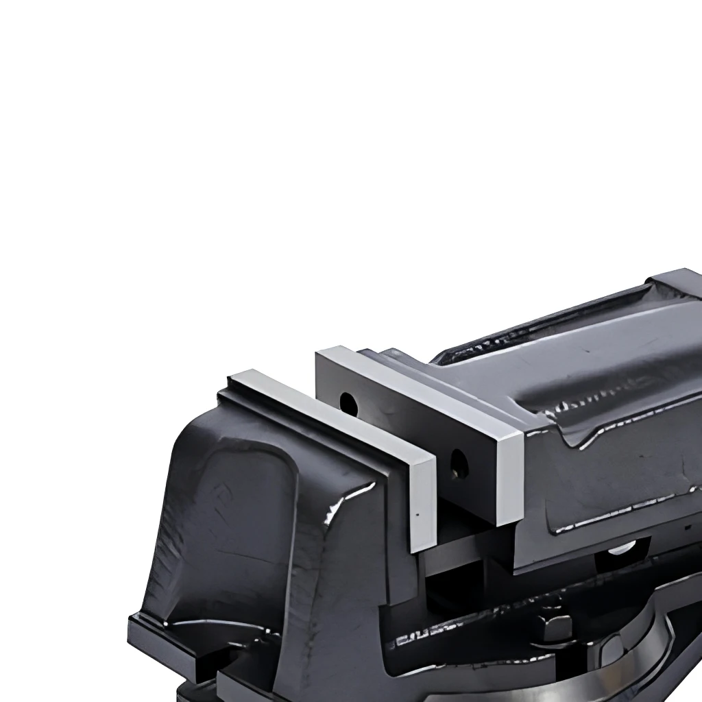 Large Heavy-Duty Swivel Vise, High Load Capacity Bench Vise for Heavy Machining