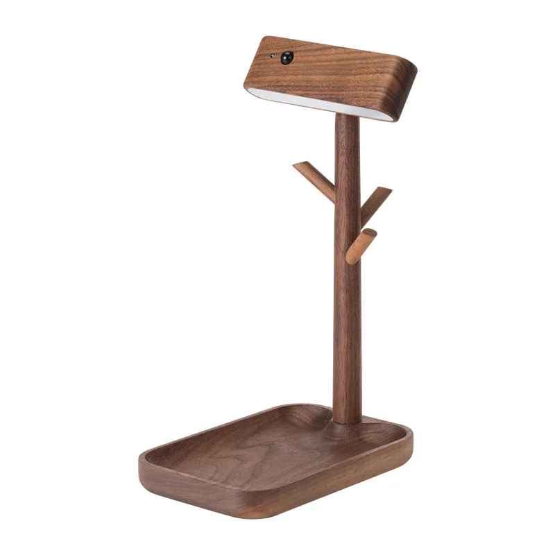 رف تخزين، رف مجوهرات، صينية من الخشب الصلب، ضوء ليلي، ضوء ليلي بجانب السرير #1