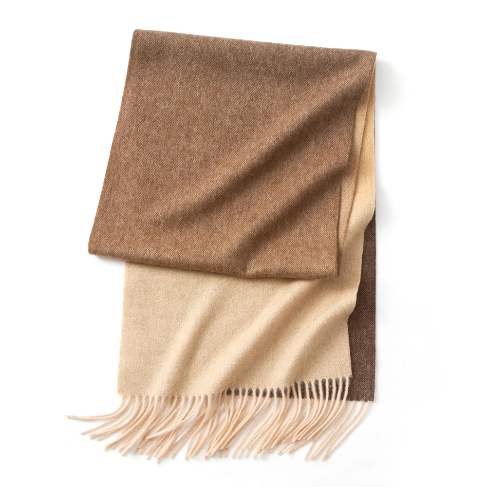 Winter Cashmere Women Scarf Female Luxury Brand Scarves Lady Tassel Bandana Women Solid Shawl Wraps Foulard Tippet Pashmina