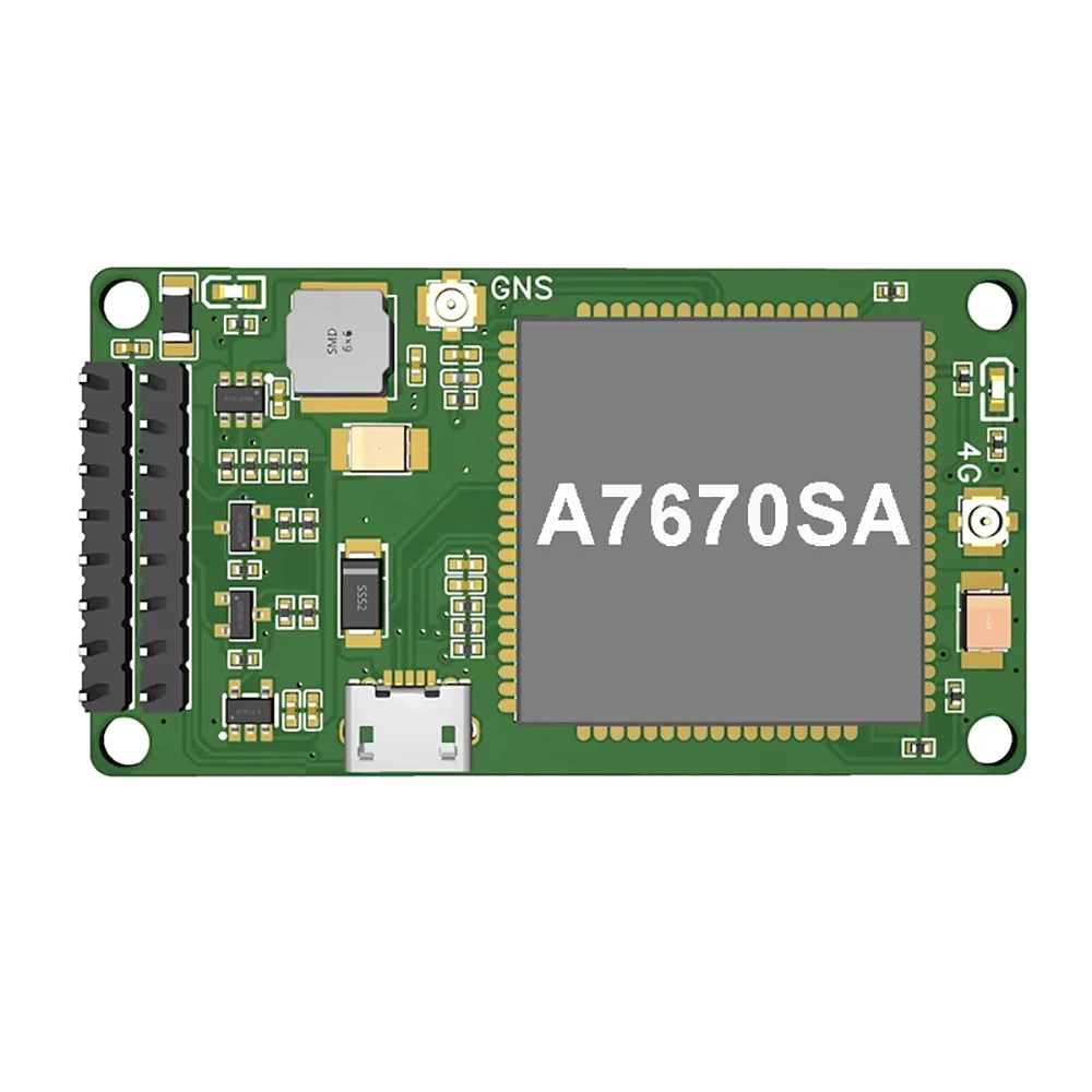 A7670SA-FASE LTE Cat1 Module GNSS Receive A7670SA-LASE Development Board TTL UART Band B1/B3/B5/B7/B8/B20 GSM 900/1800MHz