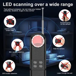 New T01 Camera Detectors Portable Pen Shape Anti Camera High Sensitivity Anti-recording Signal Detection RF Hotel Detector