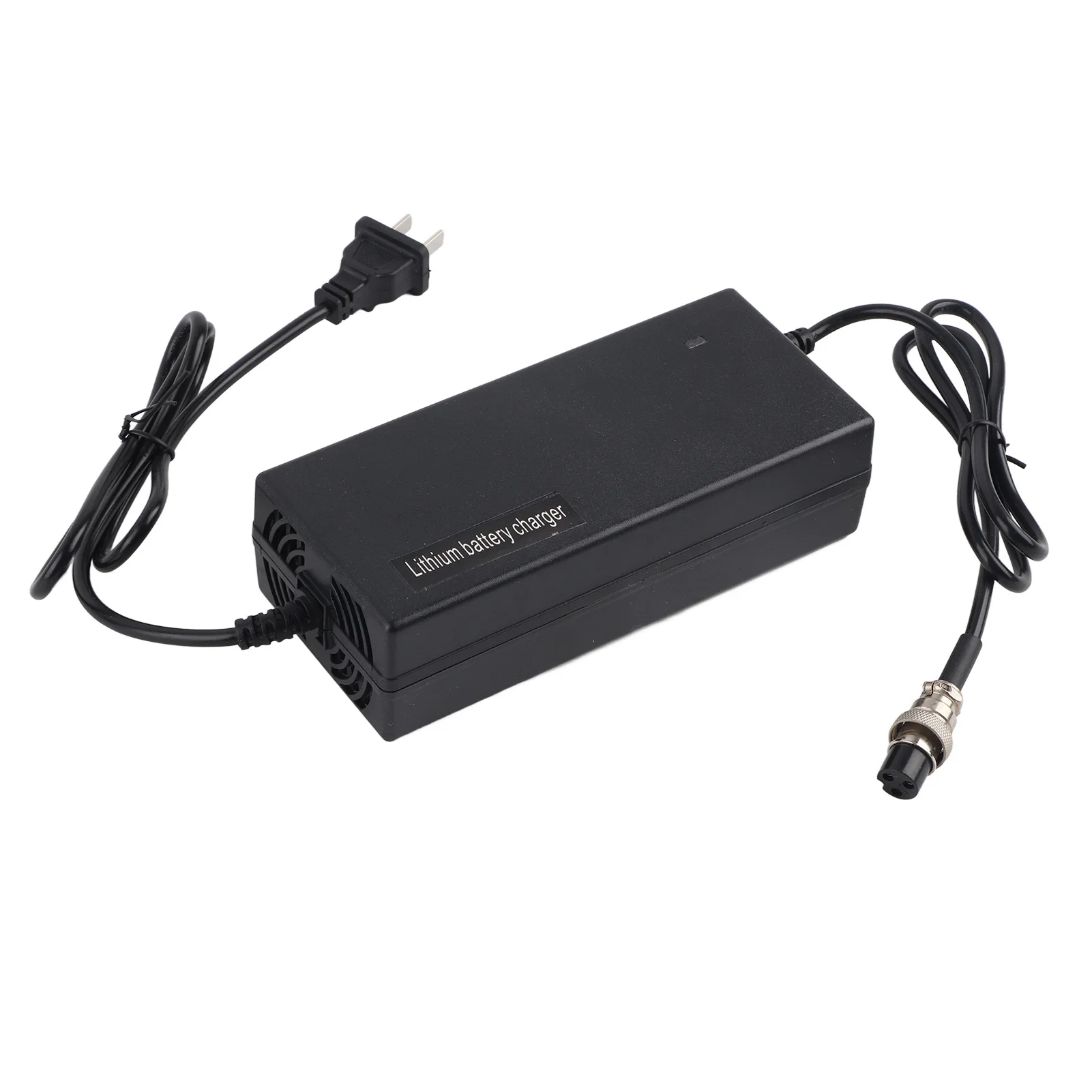 

Зарядное устройство для электрического скутера, вилка стандарта США, 54,6 В, 2 А, универсальный электрический скутер, умное зарядное устройство для электронного велосипеда, адаптер питания