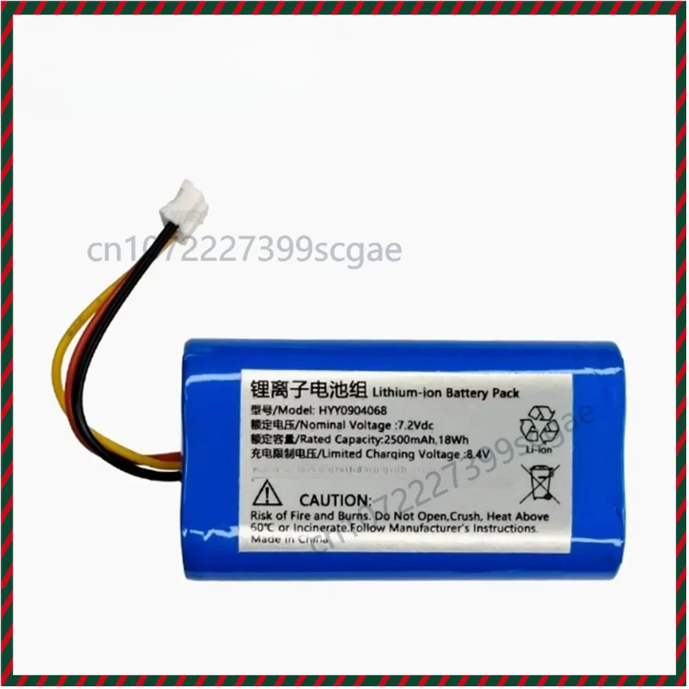 2pcs Li-ion Battery Pack HYY0904068 7.2V Replacement Rechargeable Battery For Divoom Portable Bluetooth Pixel Karaoke Speaker