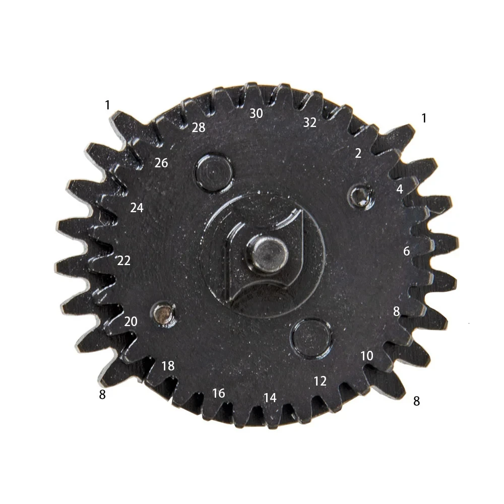 SINAIRSOFT CNC AEG Bevel Gear Umbrella gear Double Sector Gear For Ver 2  Ver 3  Ver 6 Etc Gearbox