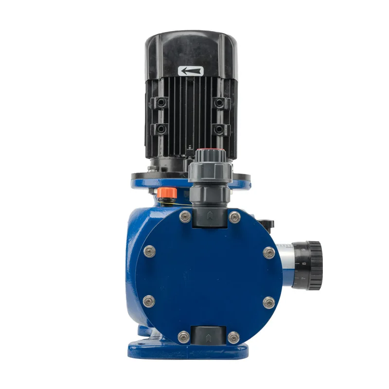 MM1/MM2 mechanical diaphragm metering pump large flow PVC/PVDF/stainless steel pump head water treatment