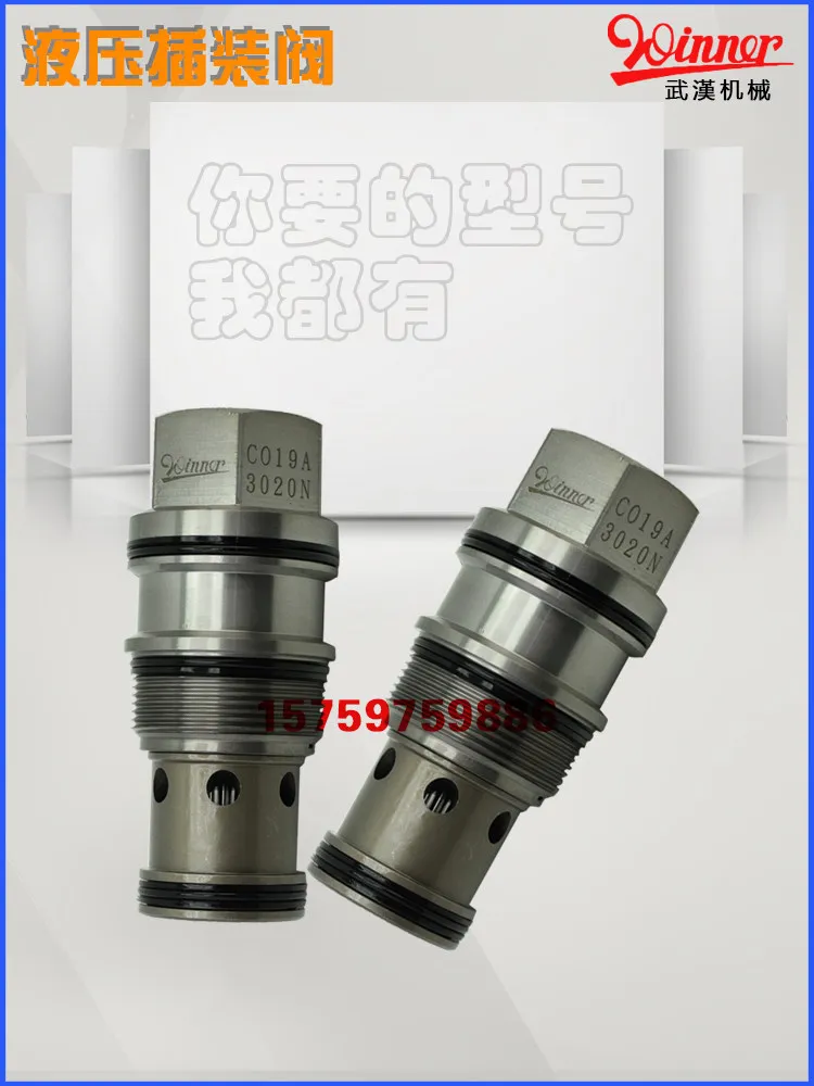 New Threaded Cartridge Valve EP12W2A01N05 Check Valve Solenoid Valve Coil, 1PCS
