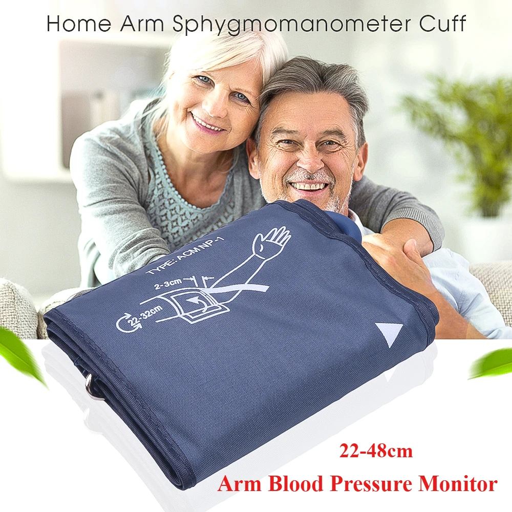 32cm-48cm Tonometer Sphygmomanometer Adult Blood Pressure Cuff For Arm Blood Pressure Monitor Meter Healthy Care Tool Hot