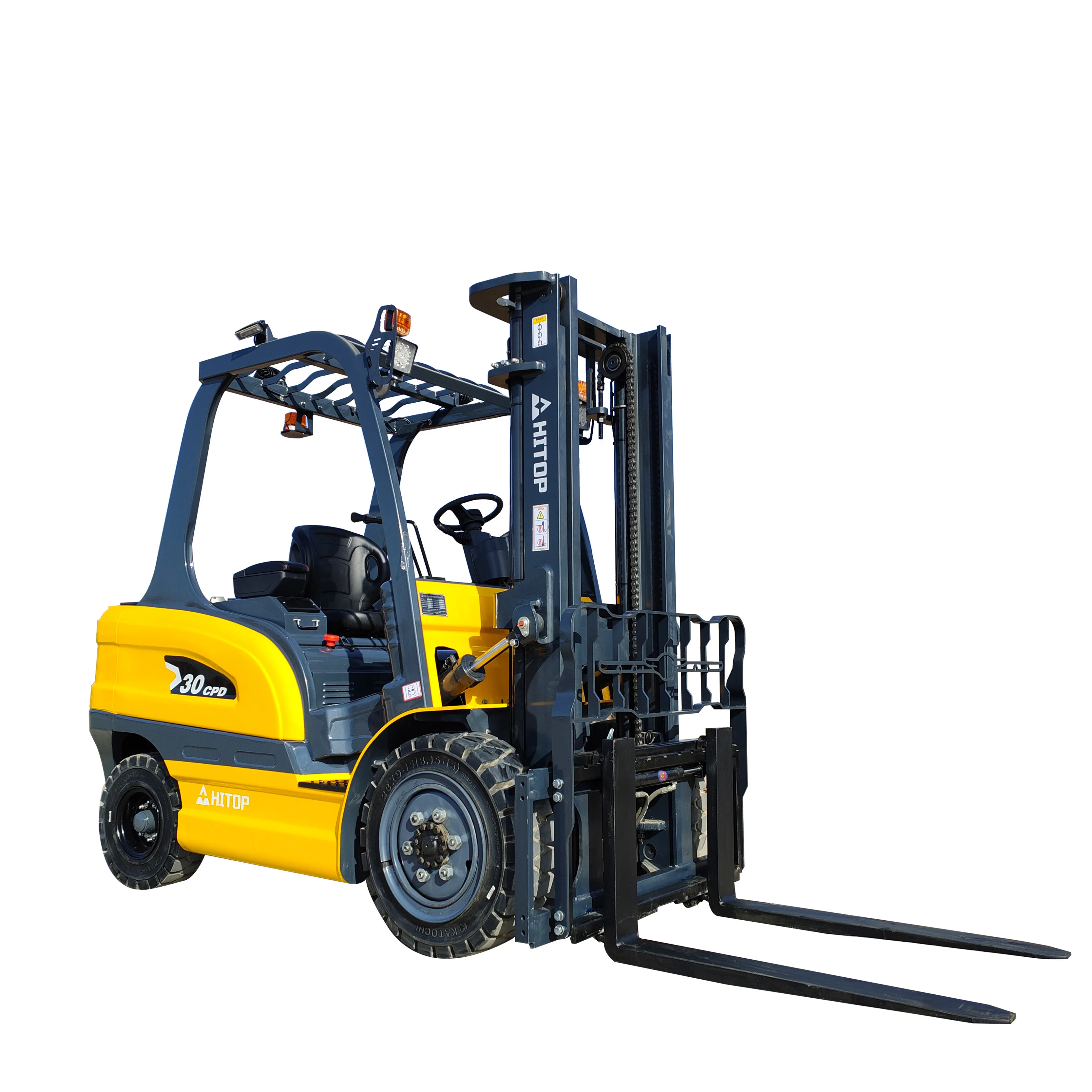 Carretilla Elevadora Electrica 1.5 Ton 2 Ton 3 Ton  Forklift with Container Mast 4.5m