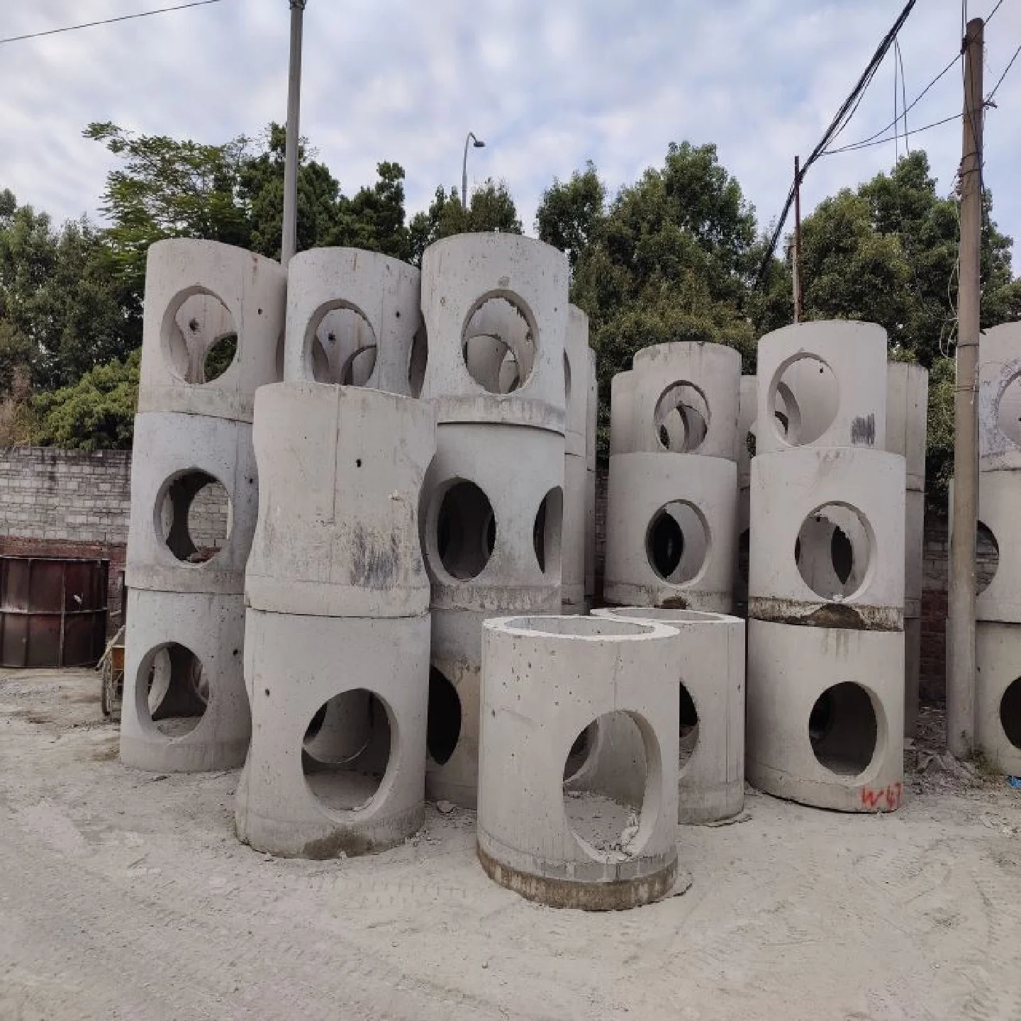 

Модульный прямоугольный бетонный колодец для инспекции со слабой кабельной прокладкой и клапаном, коммерческий, для бетонных конструкций