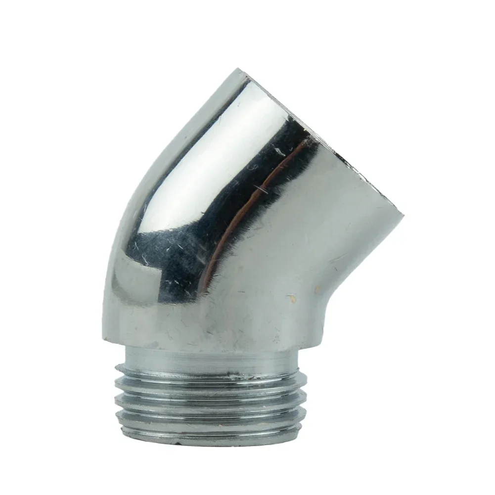 

Brass Shower Elbow Adapter Shower Connector Hand Shower Top Spray Elbow Chrome Angle G1/2 Connections Bathroom Accessories
