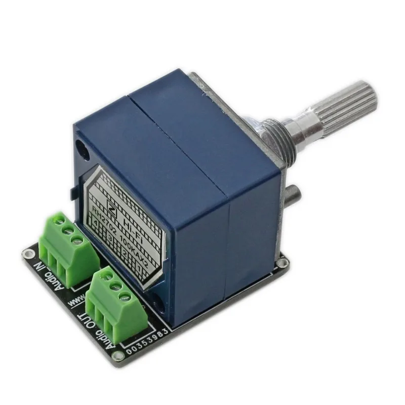 Potenciómetro de volumen PH2702 A100K X 2 o A50K X 2