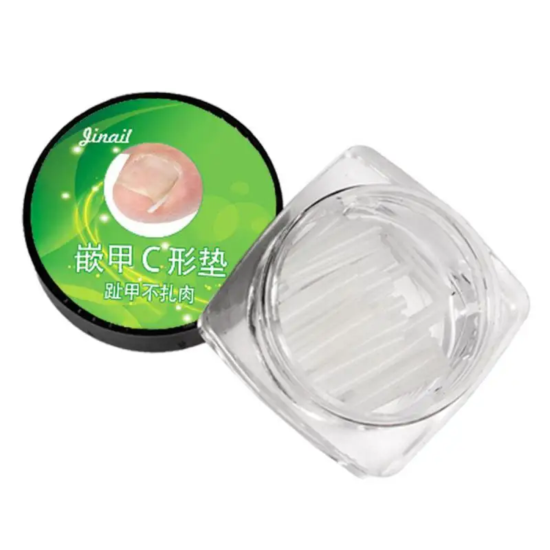 Corrector de uñas encarnadas, parche de tubo de corrección, Corrector de parches, tratamientos de uñas, correctores alisadores de uñas de los pies, cuidado de los pies