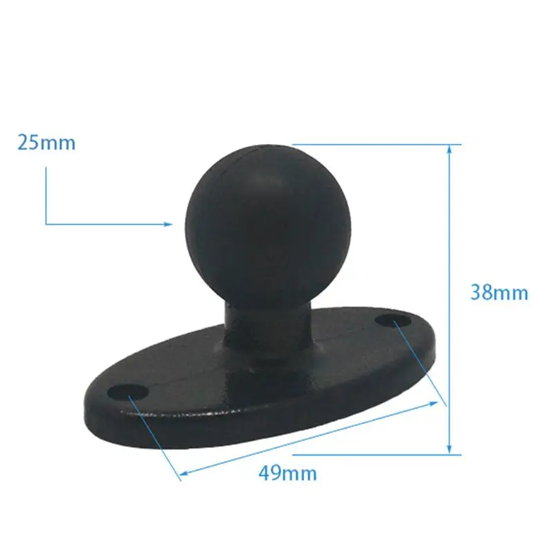 Ball for Head Adapter for Motorcycle Handlebar Base Bike Riding Action Camera Accessories Replacement Dropship