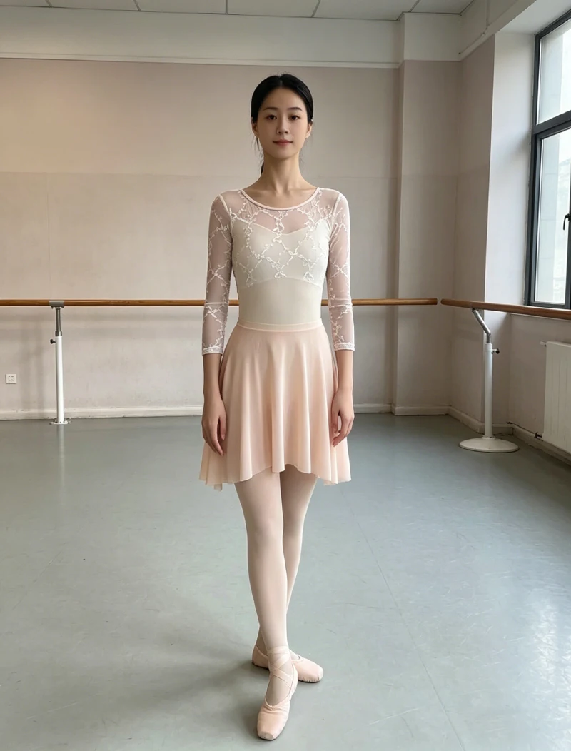 Women Ballet Apron Tutu New High Quality Gradient Soft Net Practice Leotard Skirt Adult Elegance Ballet Dancing Dress