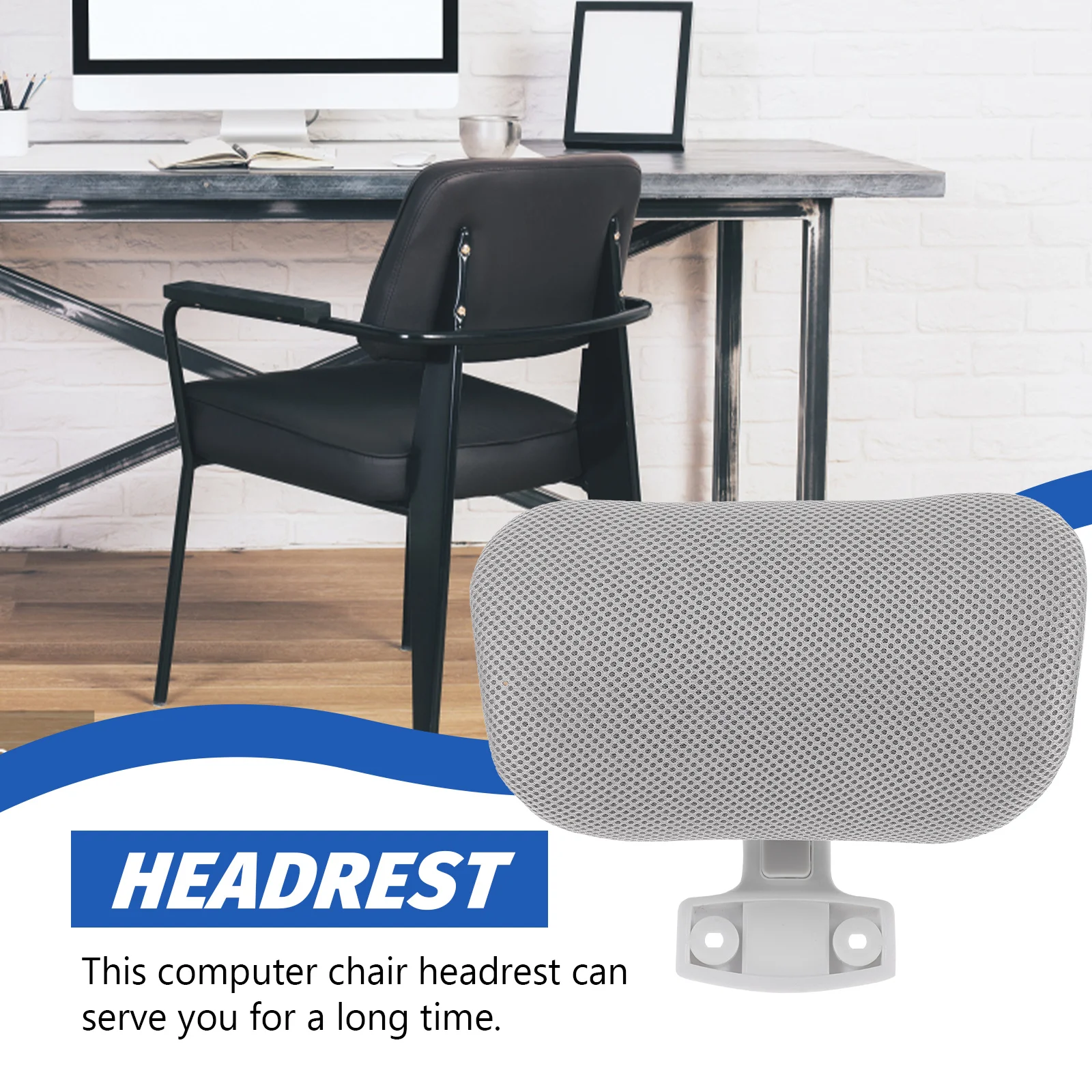 Adjustable Chair Cushions Headrest Attachment Replacement Chair Head Support Cushion Comfortable Ergonomic Replacement Pillow