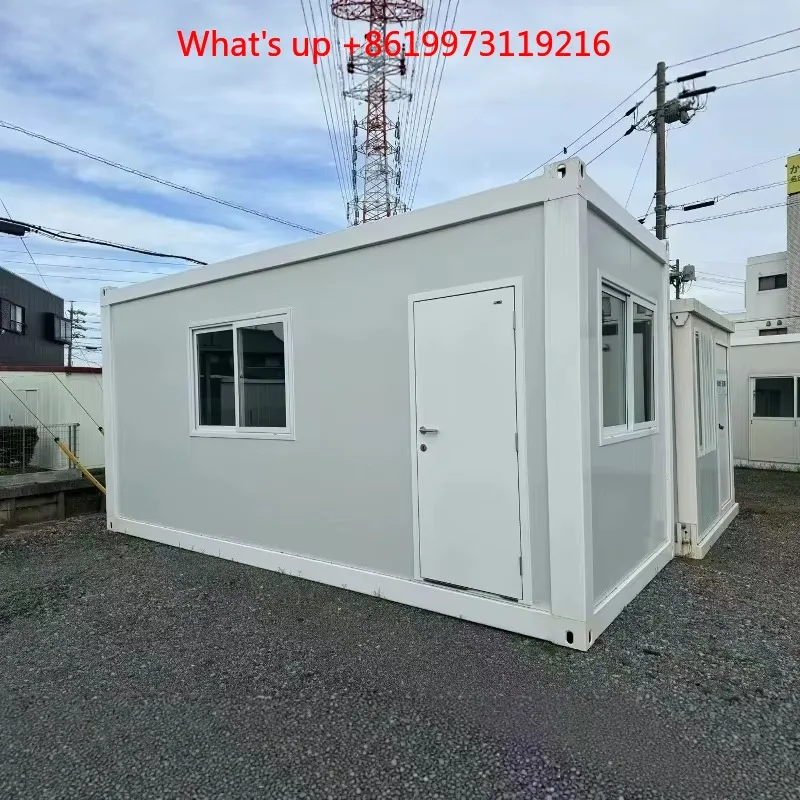 2026 Rapid Deployment Modern Design Folding Container House Stackable Windproof Steel Prefab Rust-Resistant AntiRust Frame House