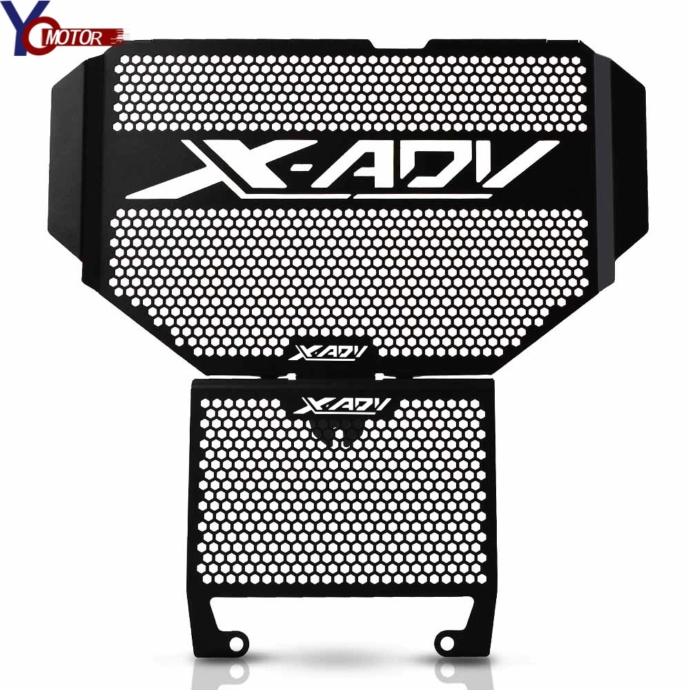 FOR HONDA XADV X-ADV 750 2017-2020 2019 CNC Water Tank Protector Motorcycle Radiator Guard Grille Guard Cover With XADV LOGO