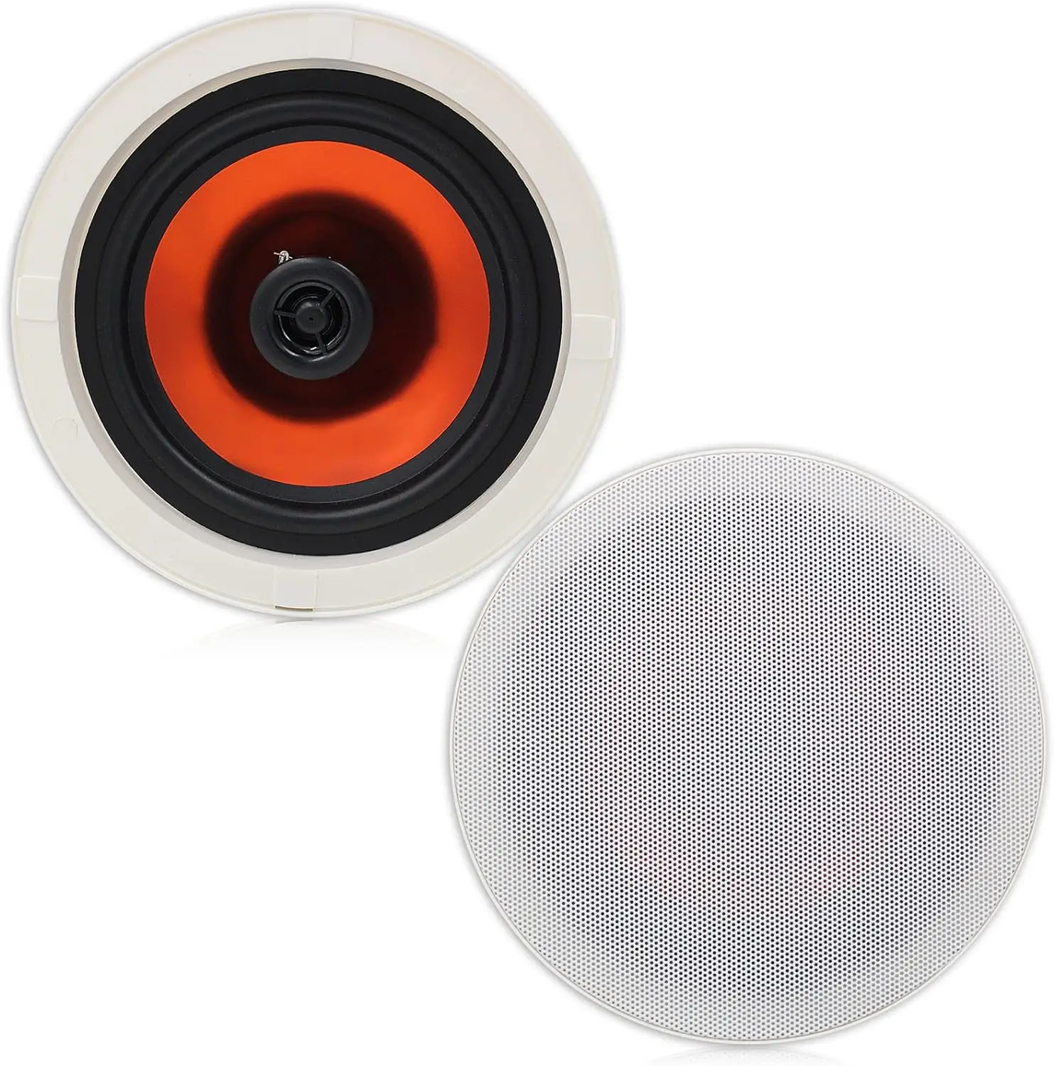 

NEW 6.5 Inch 300W Recessed Ceiling Speaker Two-Way Home Speaker System For Indoor Outdoor Kitchen Bedroom Bathroom Party Audio