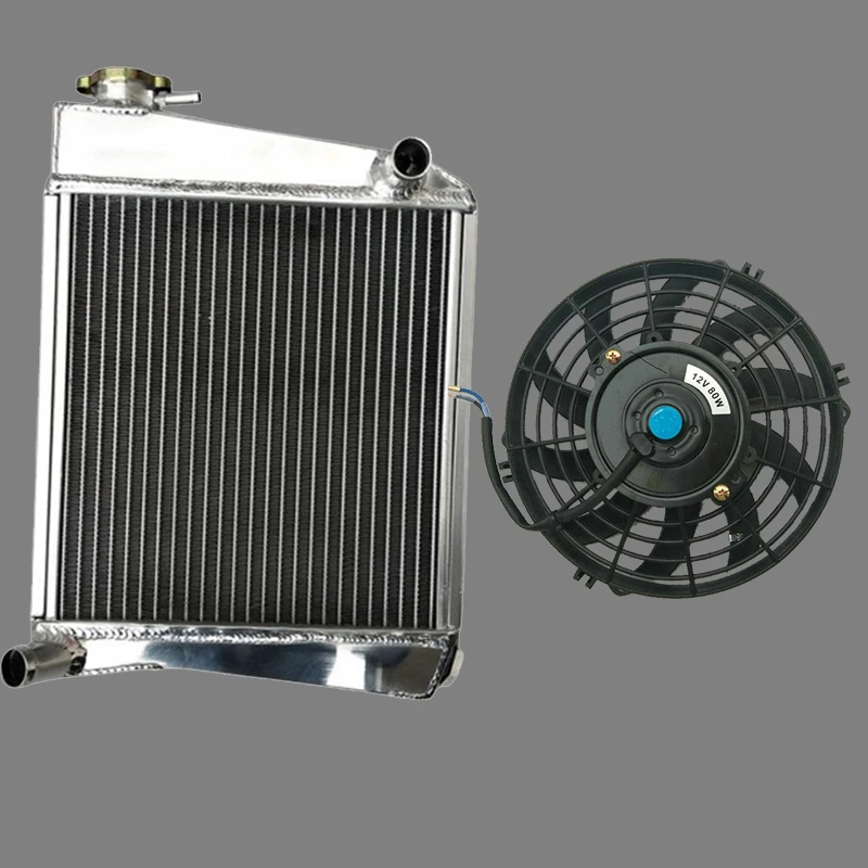 

For AUSTIN ROVER MINI COOPER 1275 GT 1992-1997 1993 1994 1995 1996 Aluminum Radiator + Fan