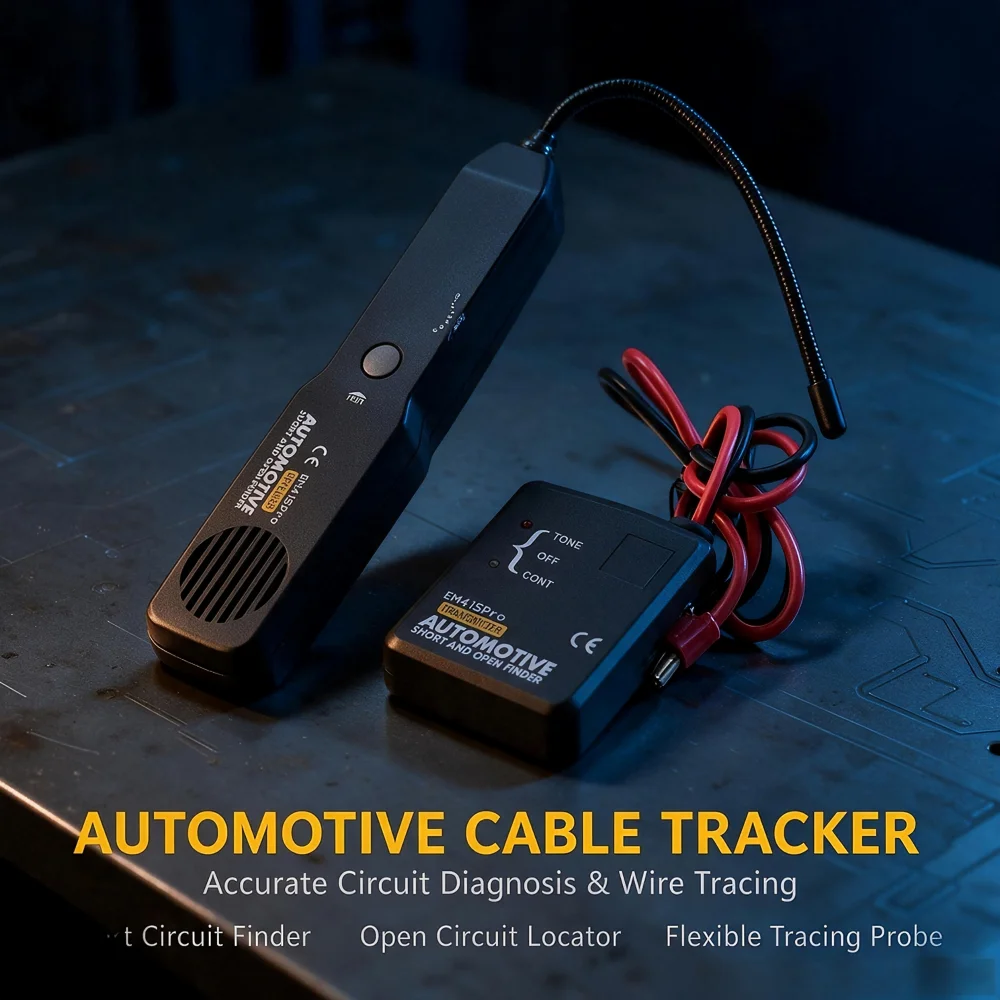 Professional Automotive Short & Open Finder Car Repair Tool Circuit Short Detector Tracer 6-42V DC Diagnose Tool Circuit Tester