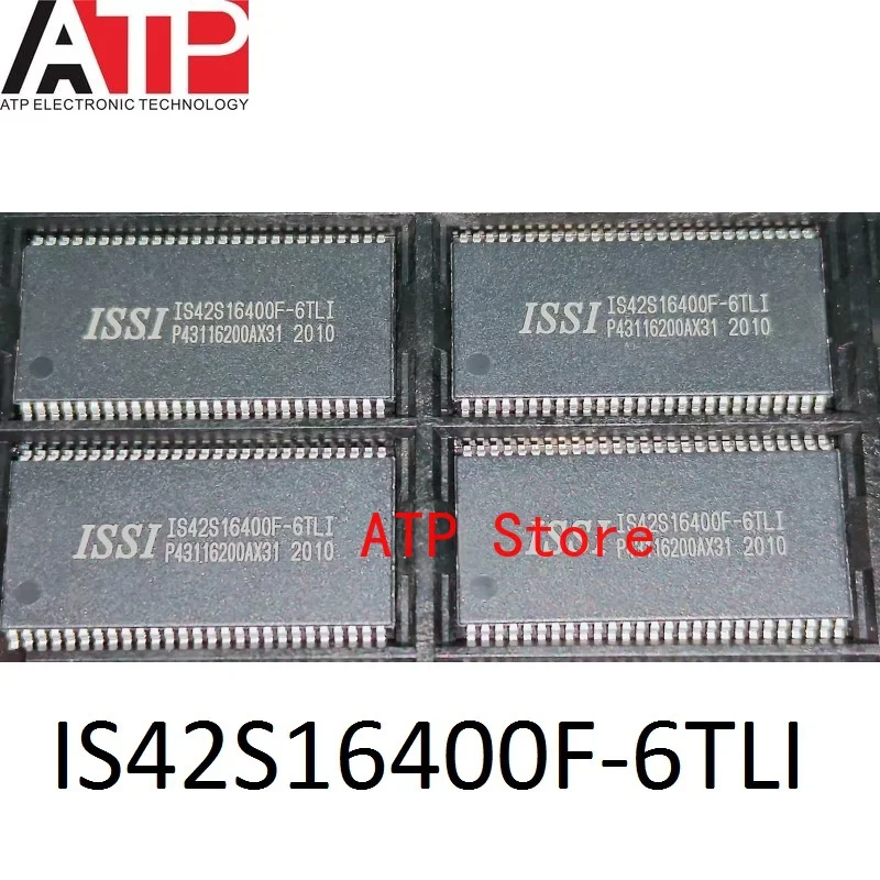 10PCS/LOT New Original IS42S16400F-6TLI TSOP-54 IS42S16400F-6TL Chip IC DRAM 64MBIT PAR 54TSOP II