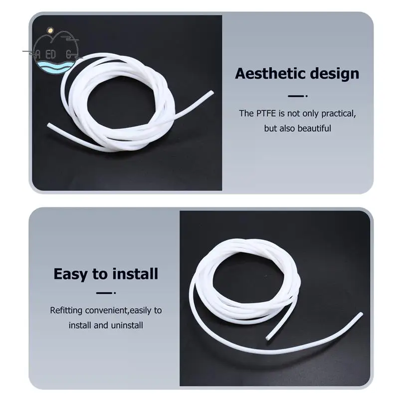 

AED6-2.5X4mm 3D-принтер PTFE-трубка для Bambu Lab P1P/AMS/A1 Мини-тефлоновая труба Боуден-экструдер для деталей нити Bambulab