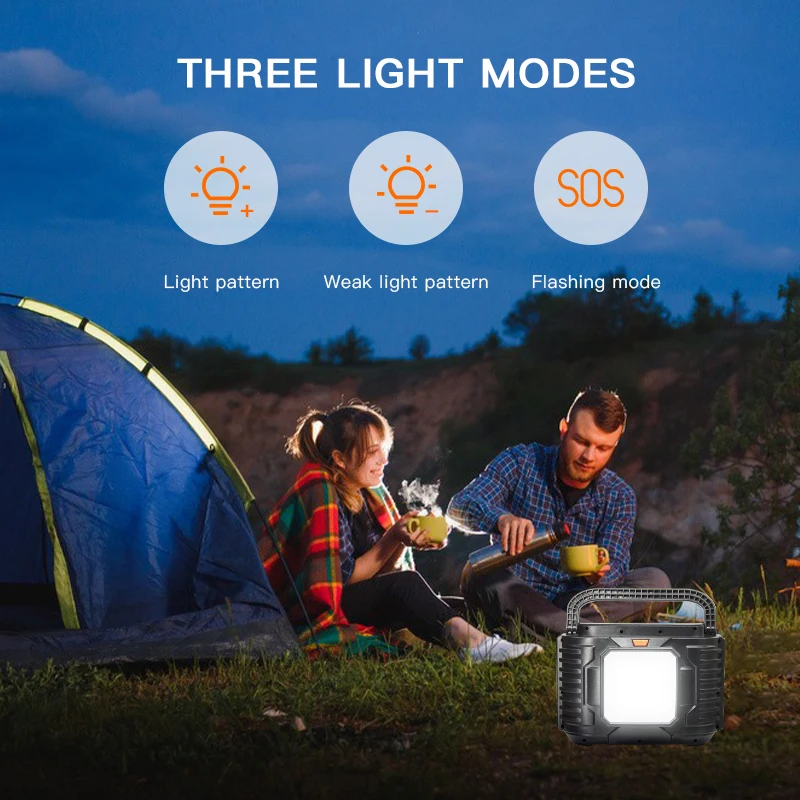 Camping300W banco de energía de respaldo UPS, fuente de alimentación portátil de carga rápida de alta capacidad, con batería