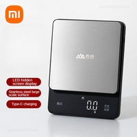 New Xiaomi SENSSUN Electronic Scale Coffee Scale Electronic Home Kitchen Scale Peeling Baking High-precision No Timing Function