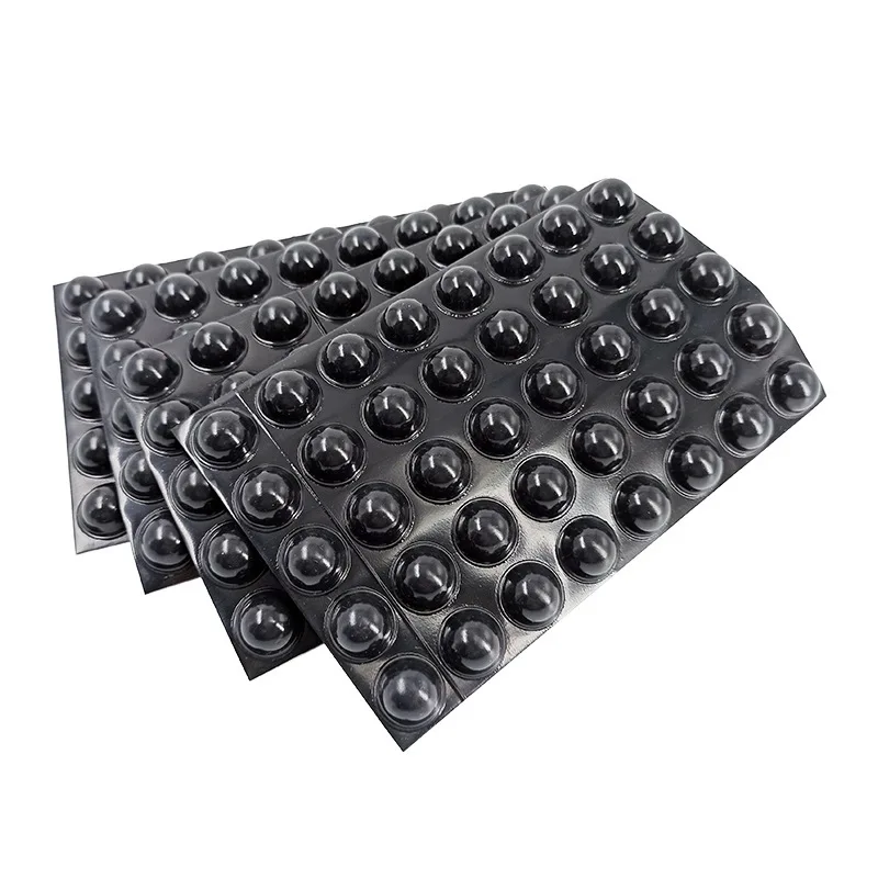 SJ5027 Self-Adhesive SJ5003 SJ5076 SJ5702 Floor Mats Hemispherical Anti-Slip Shock-Absorbing Features Polyurethane Adhesive