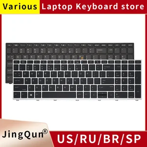 Keyboard Laptop AS Baru untuk HP Probook 450 G5 455 G5 470 G5 650 G4 650 G5 Bahasa Inggris 10 penjualan terbaik hp probook 470 g1 - №